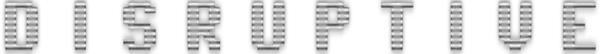 Disruptive logo